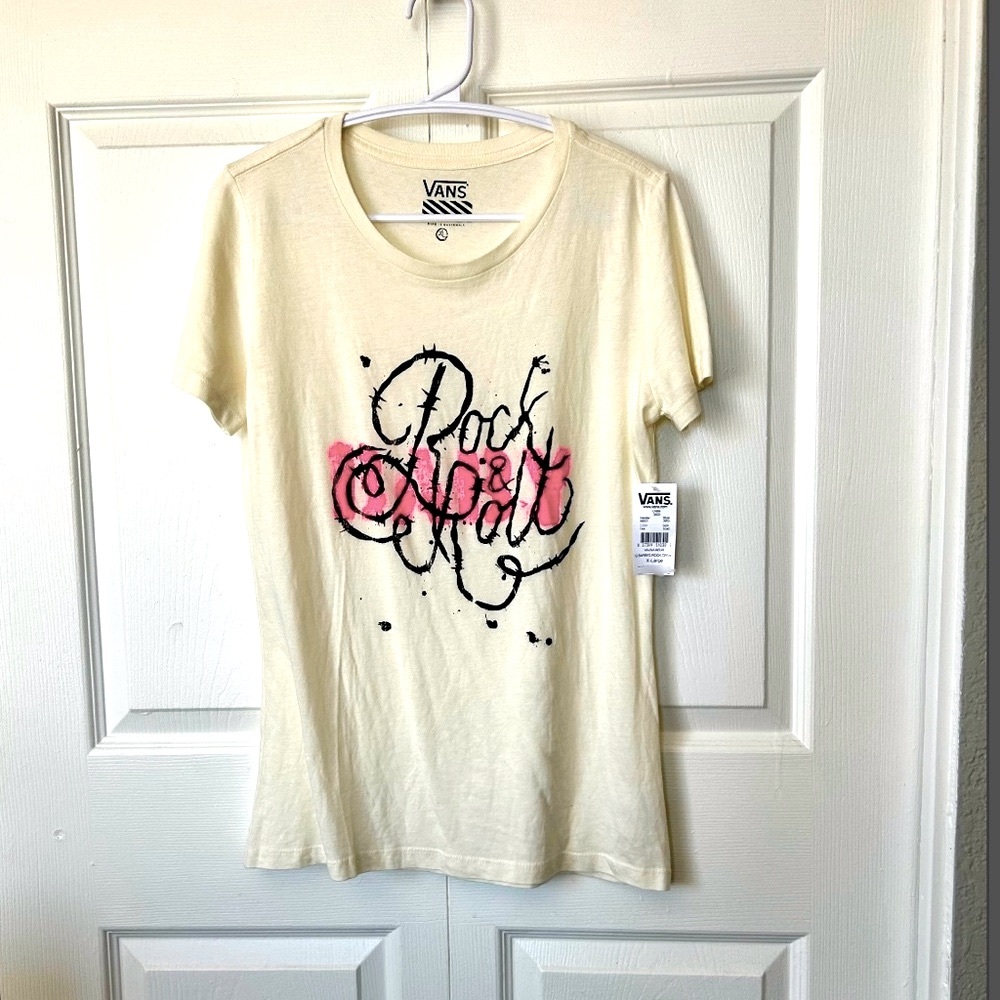NWT VANS Rock & Roll Baby TShirt XL
